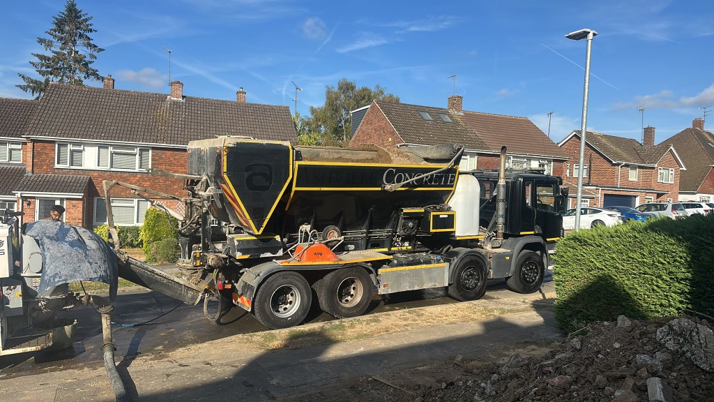Ready-Mix Concrete Discharge Hopper Richmond